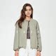 
SUDU design-sensory flower bud lantern sleeve jacket baseball uniform for women 2025 spring new commuter short jacket