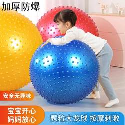 Early education dragon ball children's vestibular sensory training equipment home yoga ball baby balance tactile massage toy