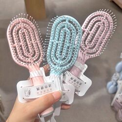 Mini Portable Fluffy Comb for Women, Small High-Top Hairstyle Comb, Compact and Easy to Carry