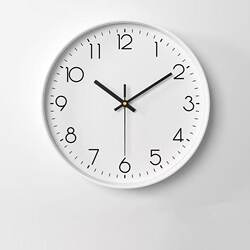 Japanese Quality Wall Clock for Living Room Home Use 2026 New Trendy Clock Bedroom Wall-Mounted Silent Quartz Clock