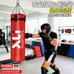 Boxing Punching Bag, Hanging Sandbag for Fitness, Martial Arts Gym, Home Use for Adults and Children, Training, Weight Loss, Hollow Design for Home Fighting