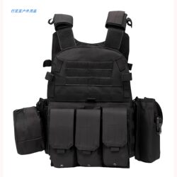Wargame Outdoor Quick-Release Tactical Vest New Multifunctional Camouflage Nylon Equipment Vest Cos Bulletproof Vest