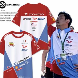 Zhang Xue Motorcycle Clothing 2026 Wsbk Event Same Style Merchandise Workwear Quick-Drying Ice Silk Short-Sleeve Unisex T-Shirt