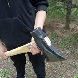 Large Axe for Rural Use, Specifically for Chopping Firewood, Outdoor Chopping Knife, Reinforced Octagonal Hammer Axe for Logging and Demolition