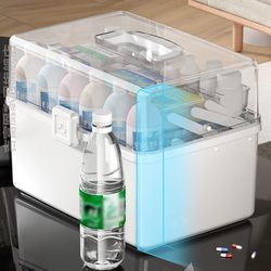 Complete Set of Storage Boxes, Medicine Boxes, Small Medicine Boxes, Portable Student Medicine Boxes, Small Medicine Boxes, Family Medicine Boxes, Baby Medicine Boxes