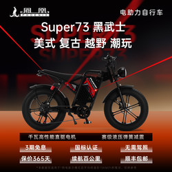Phoenix New arrival Super73 electric car adult off-road snowmobile Retro American national standard electric assist bicycle
