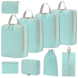 Travel Storage Bag, Suitcase Storage Bag, Essential Clothing and Underwear Compression Packing Organizer for Business Trips, Travel Set