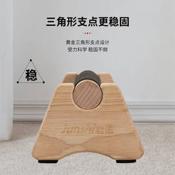 Portable Push-Up Stand, Solid Wood Russian Push-Up Stand, Single/Double Bar Handstand Rack, Home Street Fitness Strength Training Equipment, Thickened Version