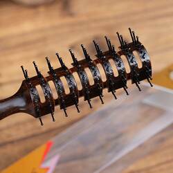 Luyite Rib Comb for Styling, Men's Volumizing Anti-Static Heat-Resistant Massage Comb, Hairstylist's Special High-Temperature Resistant Comb