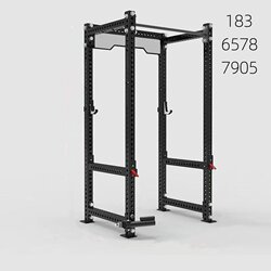 Rep Model Full-Frame Home and Commercial Adjustable Squat and Bench Press Rack, Professional-Grade Integrated Gantry Rack