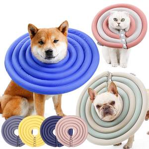
Pet Elizabeth's circle cat and dog anti-licking and anti-biting surgery recovery neck cover pet cleaning beauty cover pet supplies
