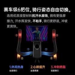 Dark Night Shadow Hunter Spinning Bike for Home Gym, Gym-Level Self-Generating Electromagnetic Control, Indoor Intelligent Resistance Adjustment