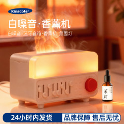 Kinscoter Aromatherapy Humidifier Essential Oil Diffuser White Noise Player Bluetooth Speaker Creative Gift