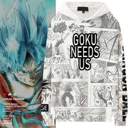 Dragon Ball Sweatshirt for Men, Hooded, Autumn, Saiyan Goku, Vegeta, Bird Mountain Ming Merchandise, Jacket, Clothing, Children's Fashion