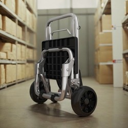 Grocery Cart, Small Trolley for Climbing Stairs, Foldable Household Luggage Cart, Portable Shopping Cart