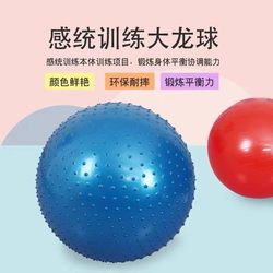 Sensory training equipment kindergarten children's thickened yoga massage big dragon ball early education intelligence physical inflatable toys