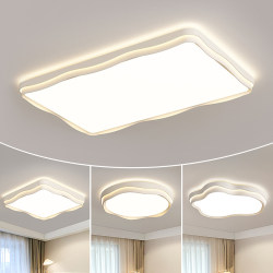2026 New Zhongshan Lighting Fixtures Living Room Lamp Modern Simple and Elegant Ceiling Lamp Whole House Lighting Package Eye-Protection Main Lamp