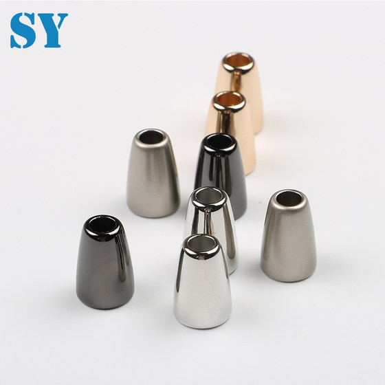 
4mm metal small hanging bell down clothing accessories windbreaker line buckle trousers belt non-sliding buckle decorative button tail buckle