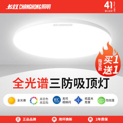 Changhong Ceiling Lamp, Simple and Modern Led Room Light, 2025 New Model Bedroom Light, Master Bedroom, Balcony, Bathroom, Three-Proof