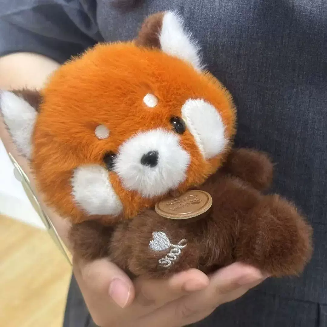 超自然行动组忘本小熊猫玩偶网红小浣熊毛绒玩偶可爱少女