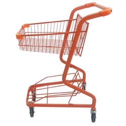 Xinjiang Free Shipping Large Trolley Supermarket Shopping Cart Ktv Trendy Small Cart Mall Household Double-Layer Cart