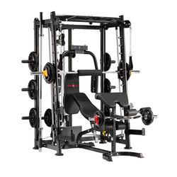 Kangqiang 3000 Black Smith Machine Rack Squat Rack Small Bird Exercise Machine Comprehensive Training Device Fitness Equipment