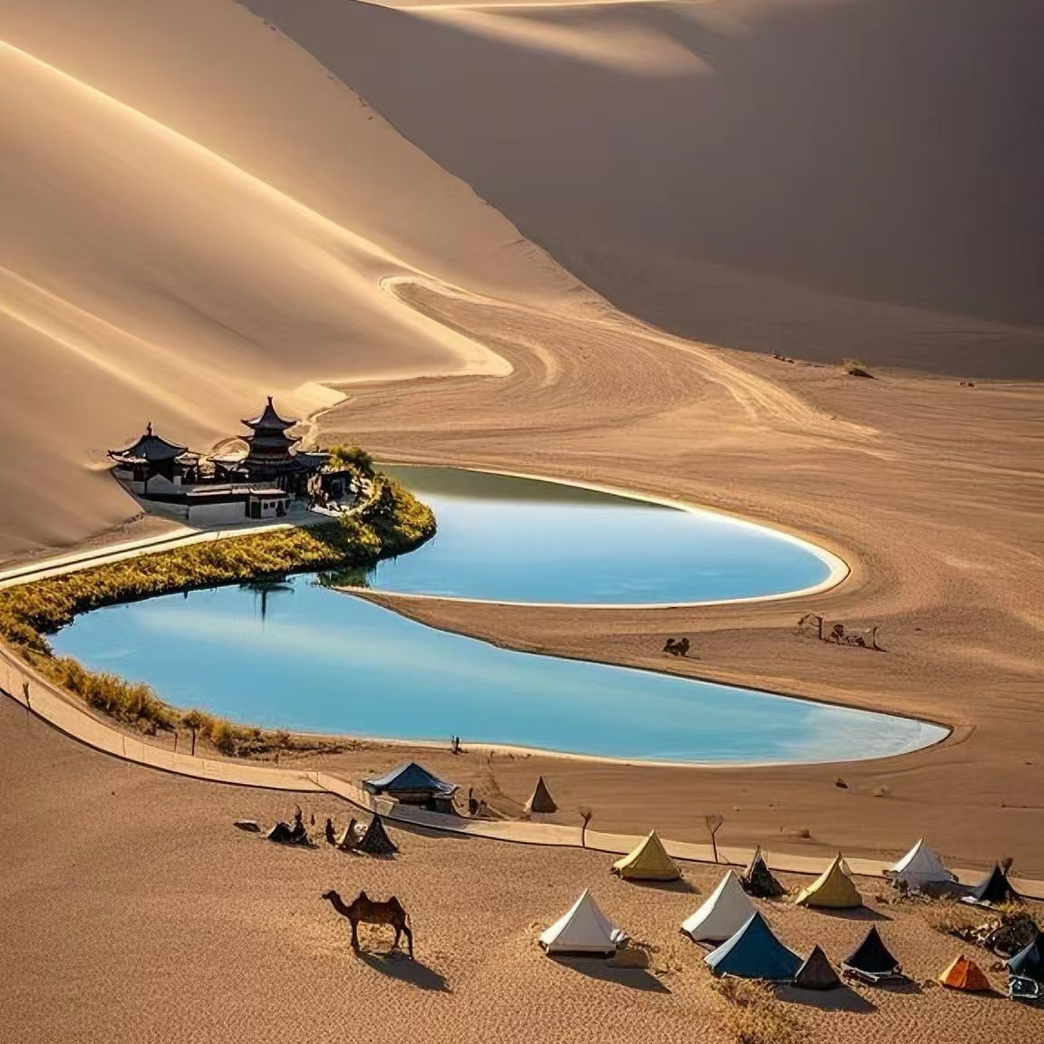 西北甘肃旅游5天4晚2-8人小团河西走廊纯玩莫高窟七彩丹霞嘉峪关