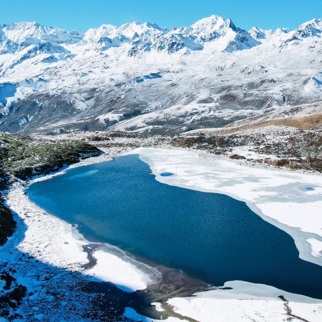野马海子 户外徒步一日游有领队 日照金山 纯玩