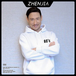 Jackie Cheung 60+ Tour Concert Merchandise Hoodie for Men, Autumn Fan Support Jacket with Hood and Fleece Lining