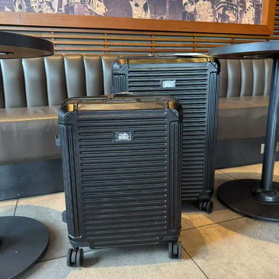 High-end goods! Exported to Japan, pure PC suitcase, ultra-quiet trolley case, universal wheel student suitcase, large capacity