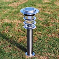 Solar lamp lawn lamp courtyard villa outdoor lamp home lawn waterproof modern simple led stainless steel