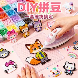 Pinduoduo DIY Craft Material Kit Full Set Mard Tools with Iron Pinduoduo Set Children's Educational Toys