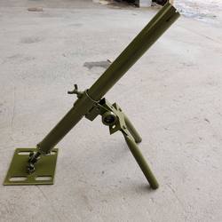 Two-Foot Launch Stand for Mortars, Small Steel Cannon Stand, Anti-Aircraft Gun Launcher, Firecracker Launcher for New Year and Business Openings