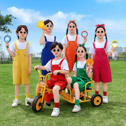 Kindergarten Overalls Performance Costumes Primary School Students' Chorus Group Dance Children's Sports Meeting Cheerleading Costumes