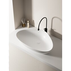 Eagle Bathroom Eagle Brand Cream Style Ceramic Triangular Countertop Basin Home Wash Basin Single Basin Bathroom Art Basin