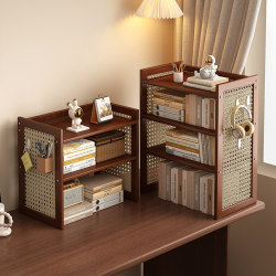Desktop Storage Shelf, Small and Simple Desk Organizer, Desktop Small Bookshelf, Home Bookshelf, 2025 New Popular Model