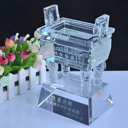 Crystal Dingxin Crystal Golden Stele Crystal Prize Gift Reputation Gift Making Competition Trophy