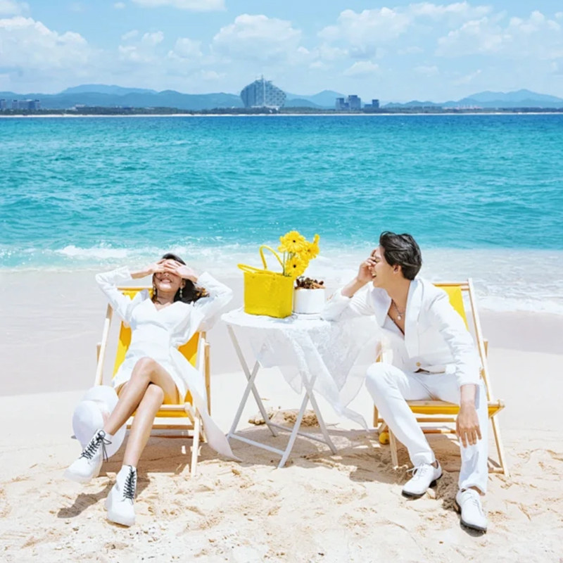 海南三亚旅游5天纯玩万宁燕子洞网红灯塔蜈支洲岛槟榔谷自选酒店