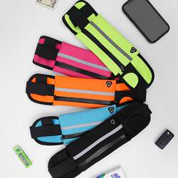 New Sports Running Waist Bag, Multi-Functional Men's and Women's Mobile Phone Bag, Outdoor Equipment, Waterproof Mini Fitness Belt Bag