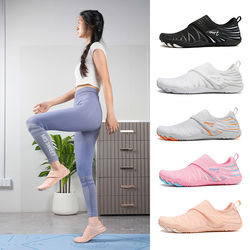 Indoor Breathable Sports Shoes for Men and Women, Wear-Resistant Treadmill Shoes, Non-Slip Yoga Jump Rope Shoes, Lightweight Soft-Soled Fitness Shoes
