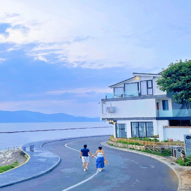 广西出发云南大理一地大理双廊古镇/理想邦下午茶/S湾骑行5日游