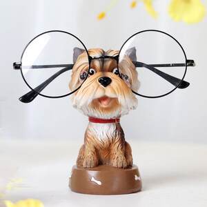 
Creative cute puppy glasses shelf glasses store display rack decorative desktop glasses storage stand animal ornaments