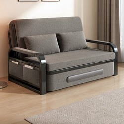 Folding Sofa Bed Dual-Purpose 2026 New Model Small Apartment Living Room Sofa Balcony Multi-Functional Trendy Retractable Single Bed