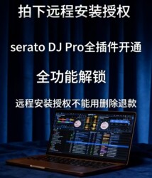 Serato Dj Pro 4.0.7 New Version Licensed for Win and Mac Remotely, Includes 500g of Music