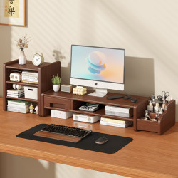 Desktop Computer Monitor Riser Office Desk Organizer Desktop Storage Rack Laptop Desktop Heightening Stand