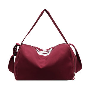 Dry and wet separation swimming bag sports fitness bag women lightweight large -capacity storage bag training waterproof diagonal cross travel bag