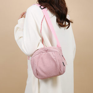 
Fashionable corduroy shell bag for women, new trendy simple crossbody bag, casual Korean style shoulder bag for outing