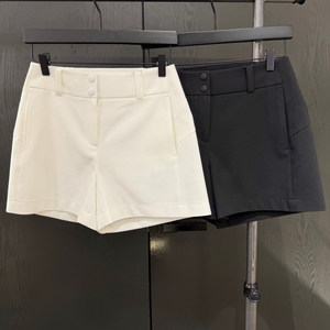 Women's Golf Clothing Casual Sports Shorts 26 Summer Style Versatile Word Mark Color Elastic Back Waist Pants