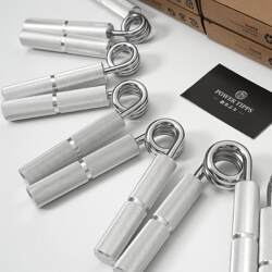 Powertipps Fingertip Strengthener Metal A-Type Grip Strengthener Hand Strength Training Grip Strength