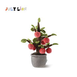 Julylion Apple Tree Plush Potted Plant Doll 520 Gift for Boyfriend/Girlfriend Birthday Housewarming Gift Box Decoration